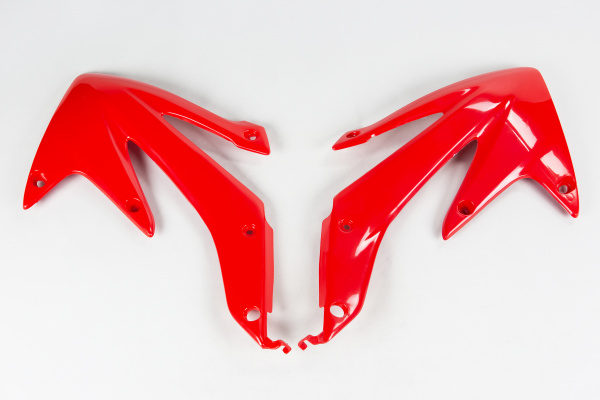 Radiator Covers red for Honda CRF 450 X (2008-16)